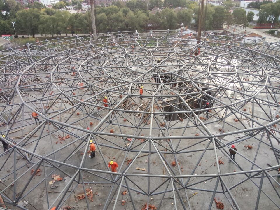 长治全民健身中心网架